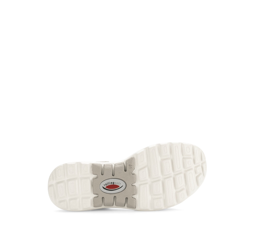 Rolling Soft Green Suede Sandal|8681511