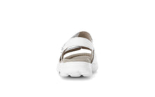 Load image into Gallery viewer, Rolling Soft White Strap Wedge Sandal|8681550
