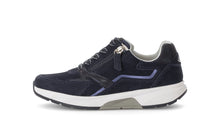 Load image into Gallery viewer, Rolling Soft Navy Nubuck Comfort Trainer|8687836
