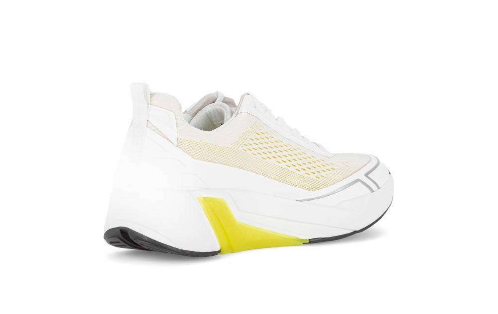 Rolling Soft White and Yellow Wedge Trainer|8691261