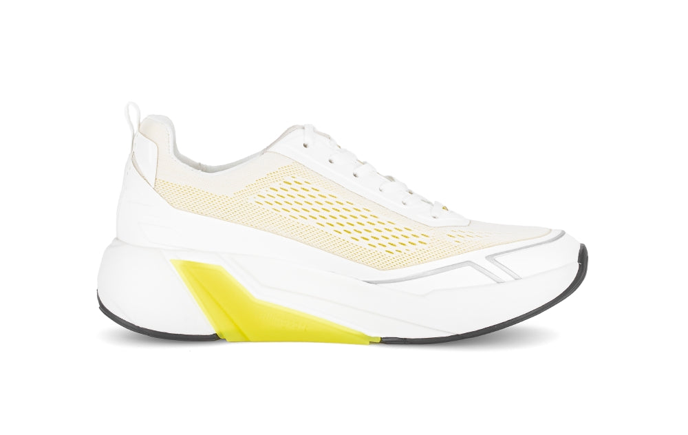 Rolling Soft White and Yellow Wedge Trainer|8691261
