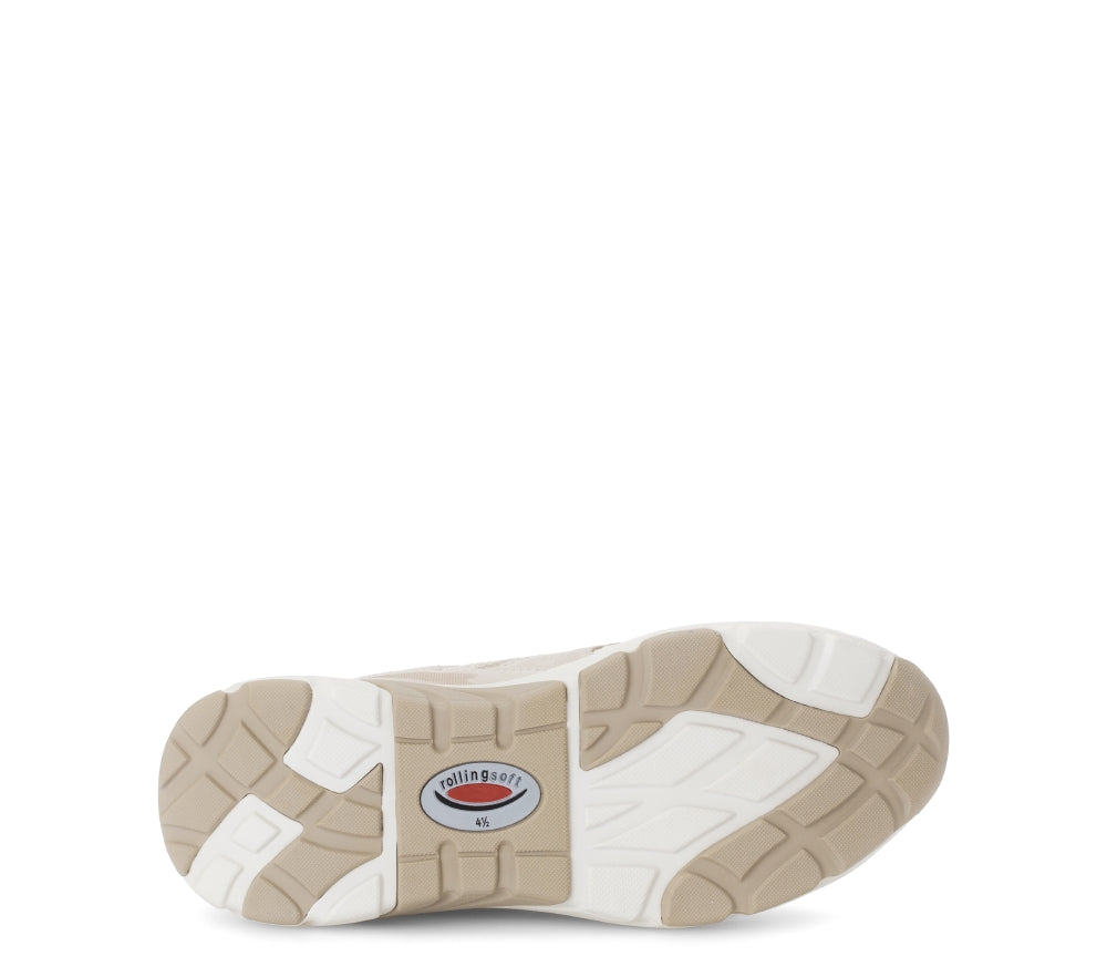 Rolling Soft Beige Wedge Trainer| 8693631