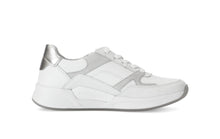 Load image into Gallery viewer, Rolling Soft White and Silver Mini Wedge Trainer|8695850
