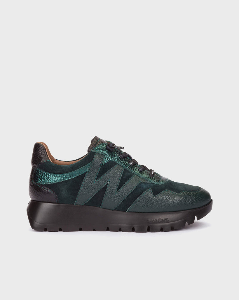 Wonders Alpine Green Trainer|A24110ALP