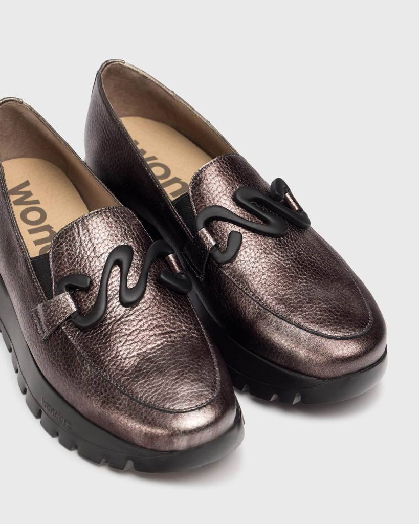 Wonders A2494GRY- Loafer.