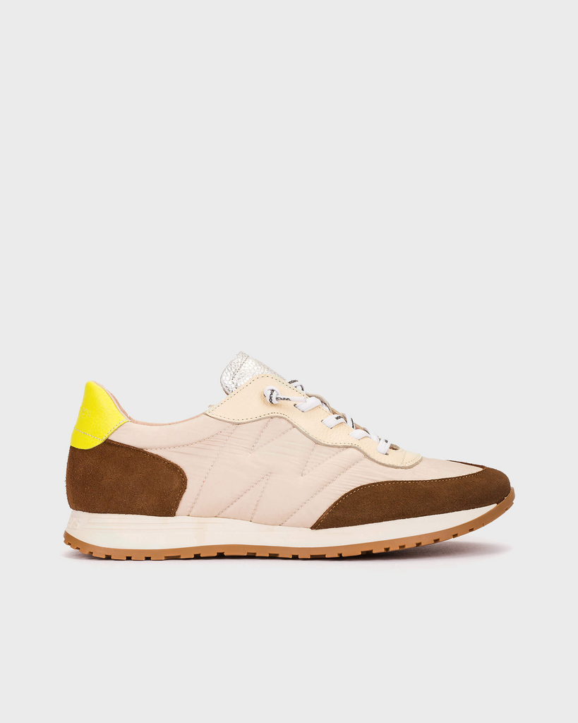 Wonders Beige and Brown Urban Trainer |A4802C