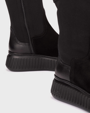 Load image into Gallery viewer, Wonders Black Platform Ankle Boot|A5207NE

