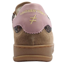 Load image into Gallery viewer, Another Trend Metallic , Suede &amp; Baby Pink Trainer|A0328715
