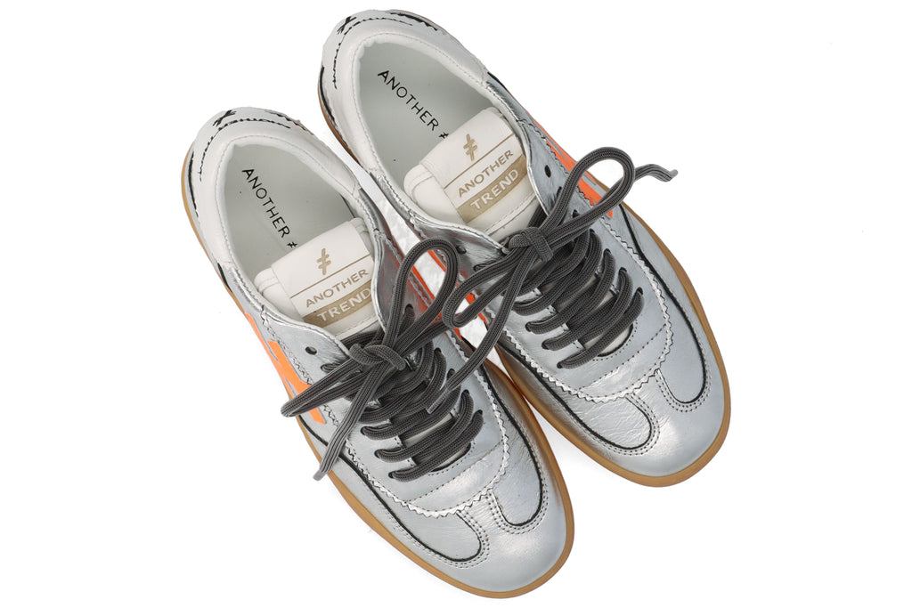 Another Trend Silver metallic trainer