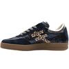 Load image into Gallery viewer, Another Trend Blue Metallic and Suede Trainer|A0348727
