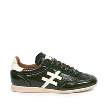 Load image into Gallery viewer, Another Trend Patent Dark Green Trainer|A07847B6
