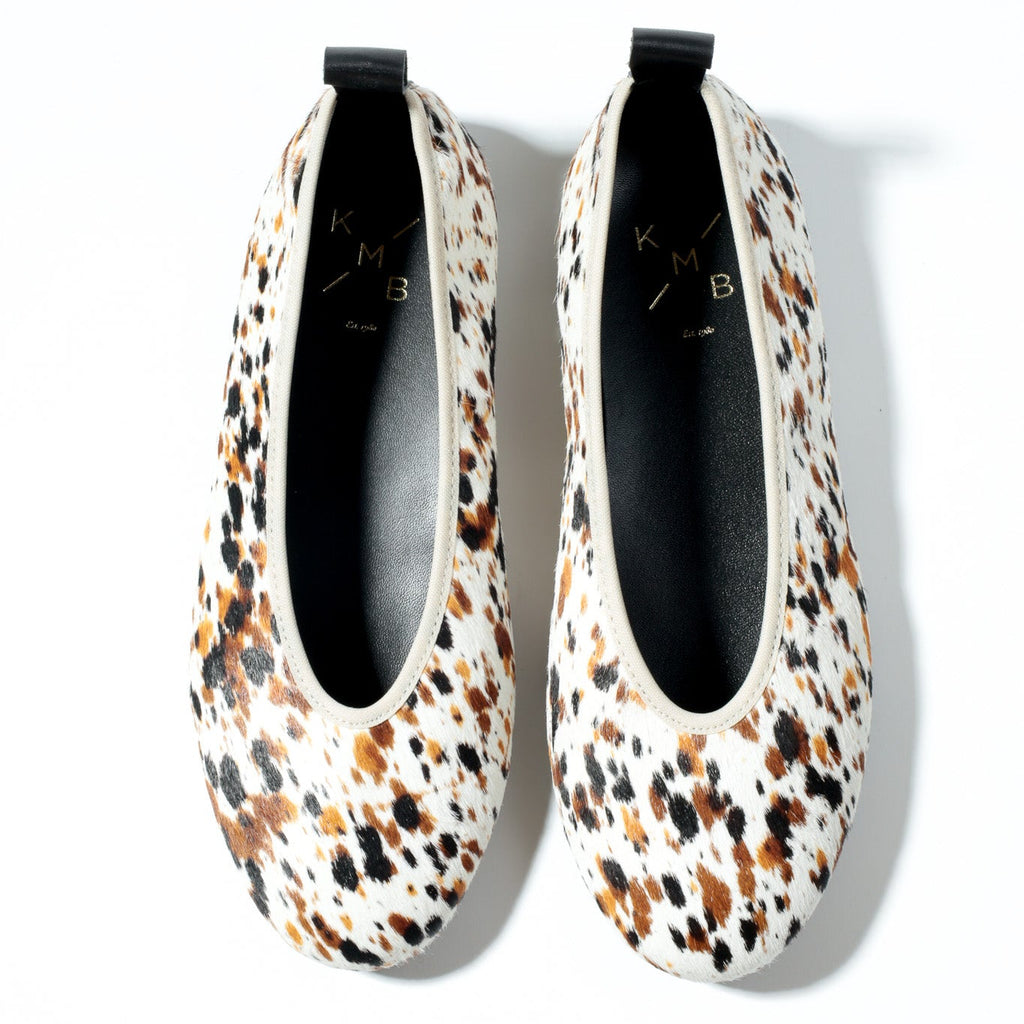 KMB Cow Print Pump|A7531