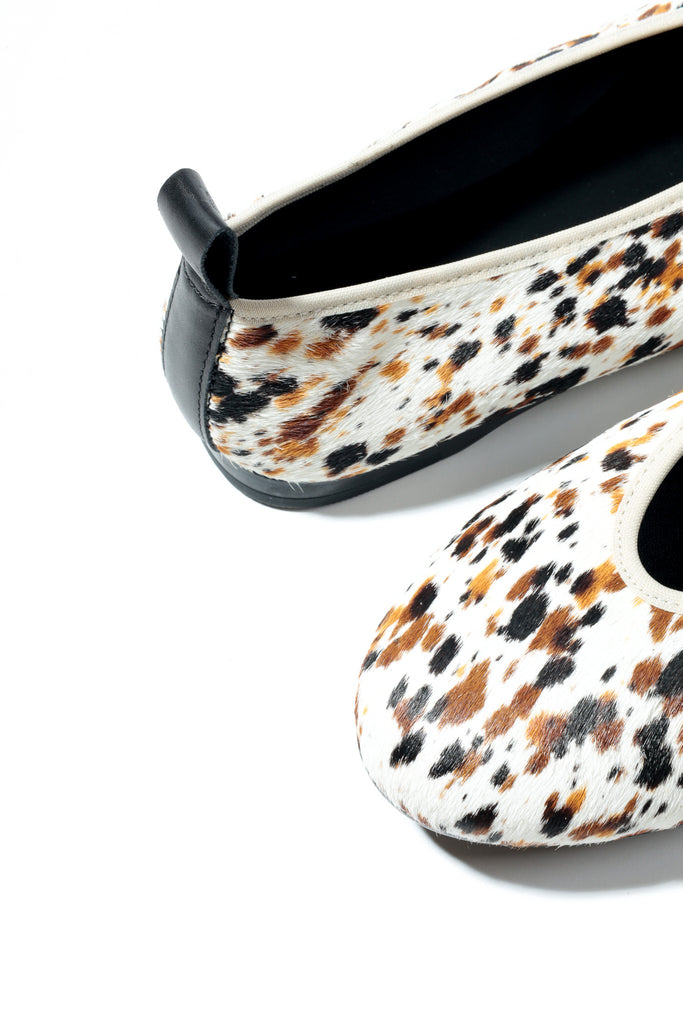 KMB Cow Print Pump|A7531