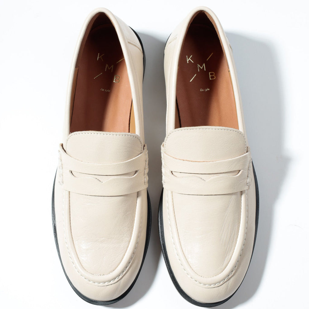 KMB Latte Leather Loafer|A7549L