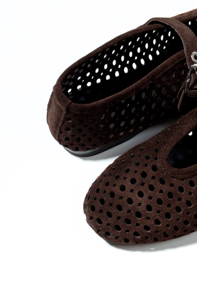 KMB Testa Brown Mary Jane |A7649