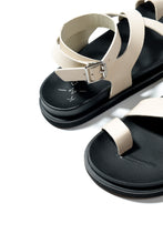 Load image into Gallery viewer, KMB Latte Leather Strap Sandal|A7722L
