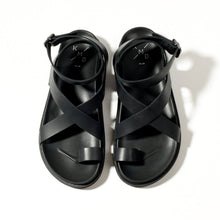 Load image into Gallery viewer, KMB black Strap Sandal|A7722N
