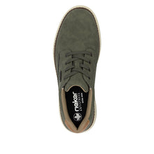Load image into Gallery viewer, Rieker Wide Fit Green Laced Shoe|B331754G
