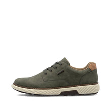 Load image into Gallery viewer, Rieker Wide Fit Green Laced Shoe|B331754G

