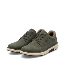Load image into Gallery viewer, Rieker Wide Fit Green Laced Shoe|B331754G
