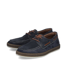 Load image into Gallery viewer, Rieker Navy  Comfort Slip On|B522014
