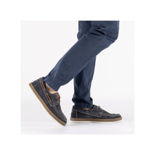 Load image into Gallery viewer, Rieker Navy  Comfort Slip On|B522014
