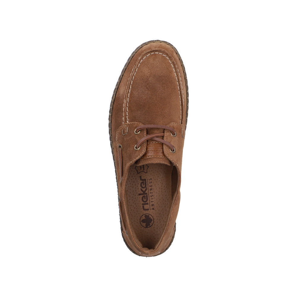 Rieker Brown Comfort Shoe|B522022