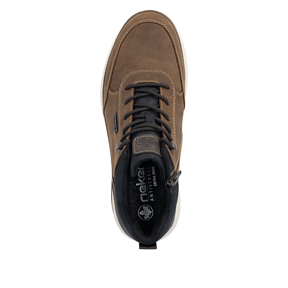 Rieker Wide Fit Brown Ankle Boot|B550122