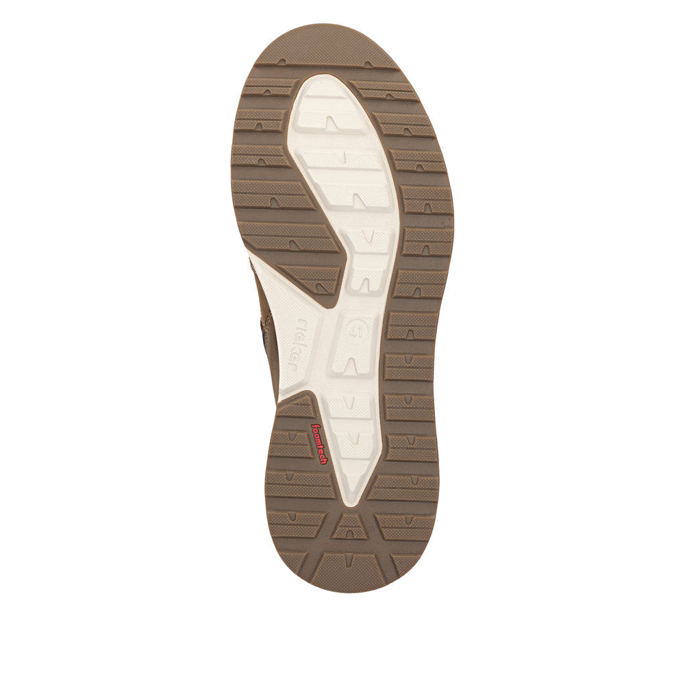 Rieker Wide Fit Brown Ankle Boot|B550122
