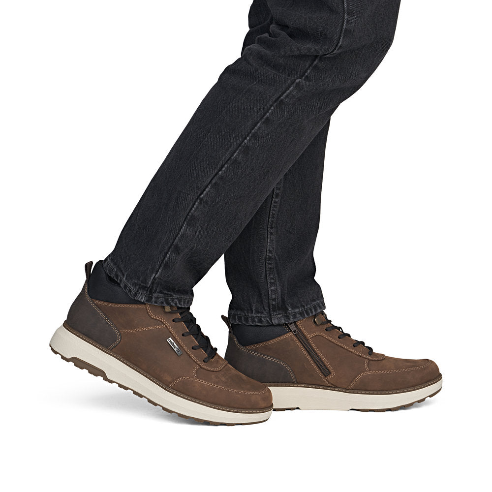 Rieker Wide Fit Brown Ankle Boot|B550122