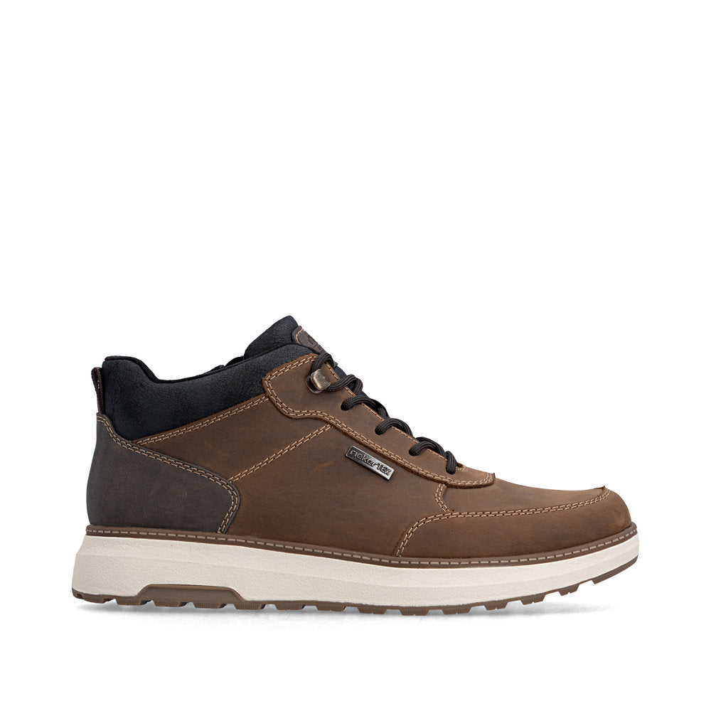 Rieker Wide Fit Brown Ankle Boot|B550122