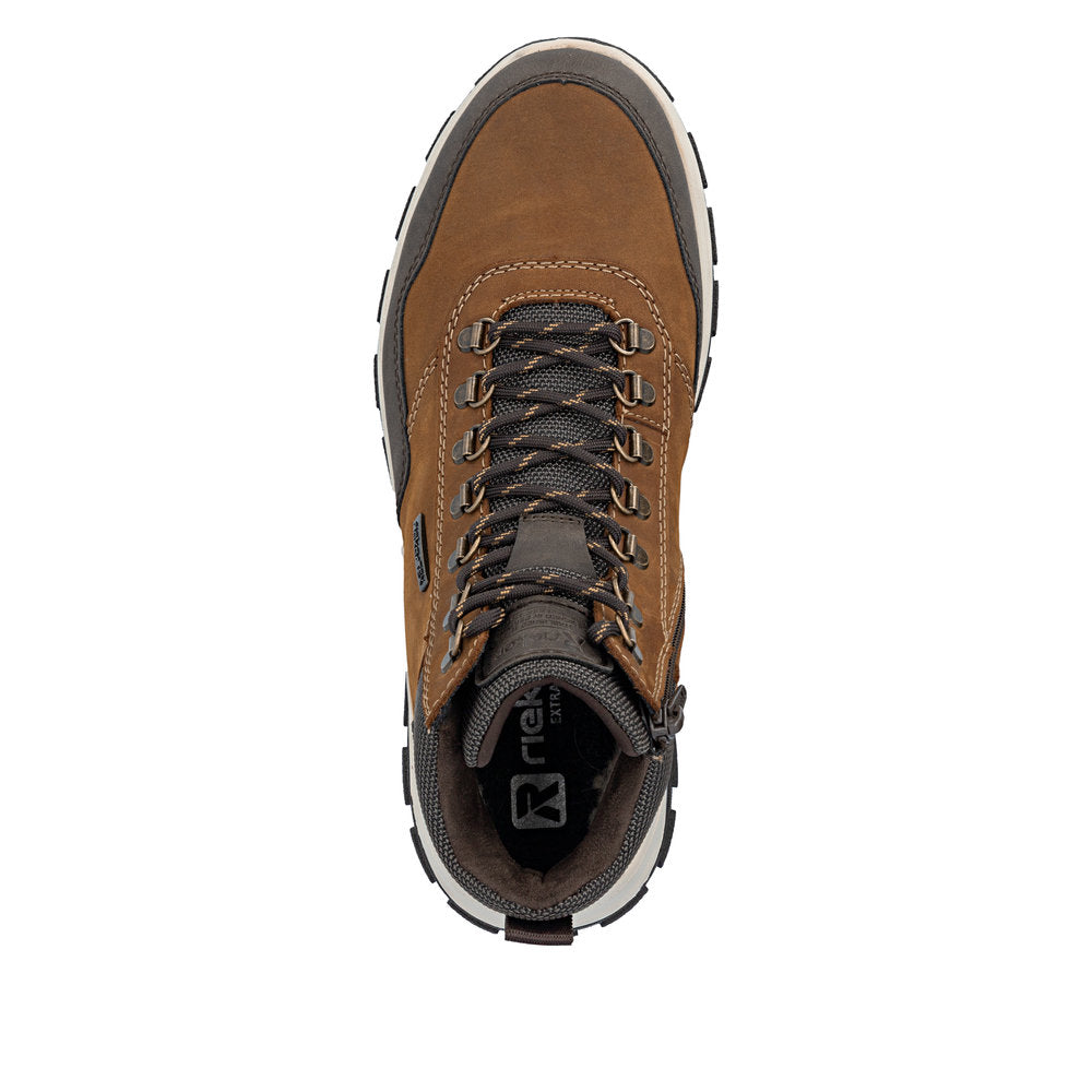 Rieker Wide Fit Brown Ankle Boot|B812422