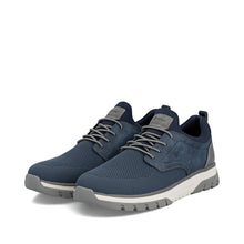 Load image into Gallery viewer, Rieker Navy Wide Fit Trainer|B935214
