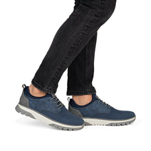 Load image into Gallery viewer, Rieker Navy Wide Fit Trainer|B935214
