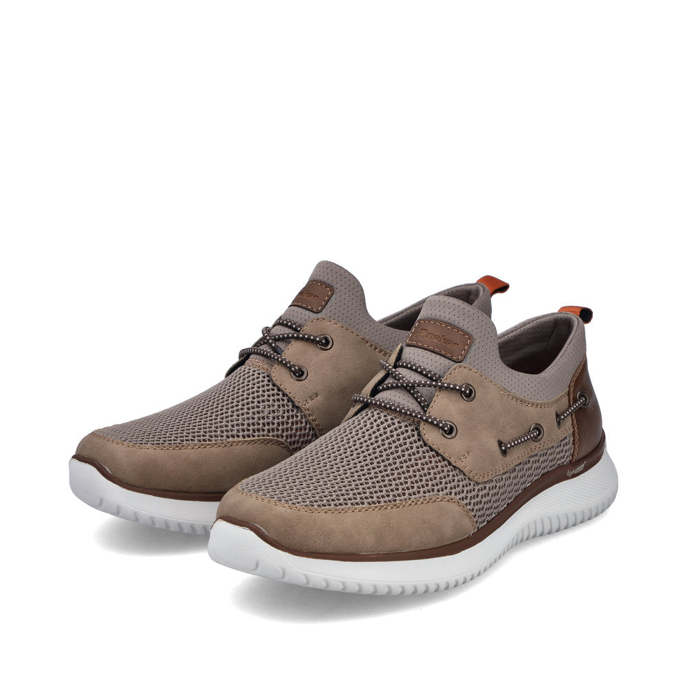Rieker Taupe Comfort Trainer|B964364