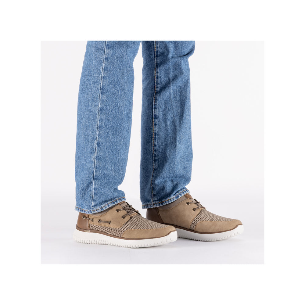 Rieker Taupe Comfort Trainer|B964364