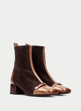 Load image into Gallery viewer, Hispanitas Brown Ankle Boot|BHI265016A
