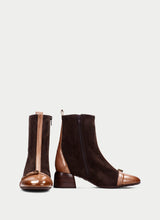 Load image into Gallery viewer, Hispanitas Brown Ankle Boot|BHI265016A
