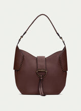 Load image into Gallery viewer, Hispanitas Shoulder Dark Brown Bag |BI254147AV
