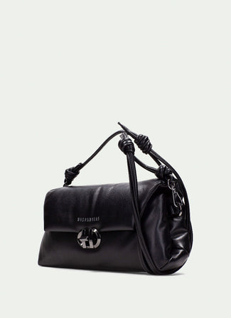 Hispanitas Soft Black Shoulder Bag|BI254157BK