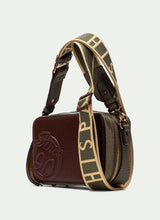 Load image into Gallery viewer, Hispanitas Brown &amp; Army Green Shoulder Bag|BI254158BR
