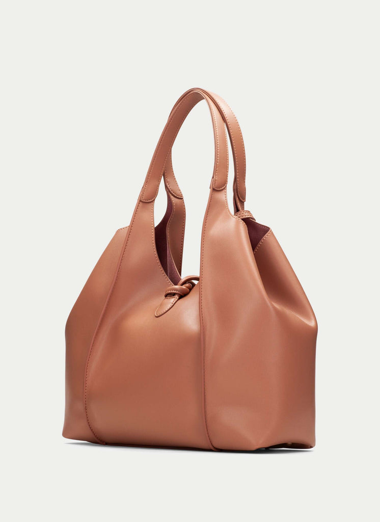Hispanitas Almond Brown Tote Bag|BV264532A