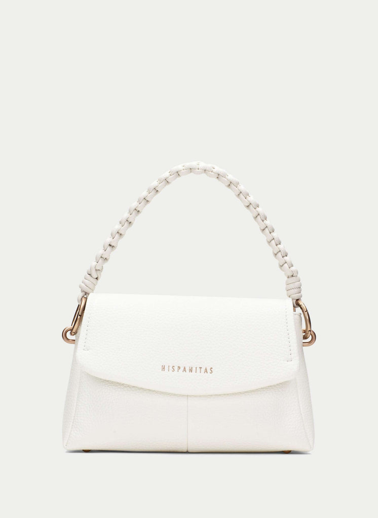 Hispanitas White Shoulder Bag|BV264536B