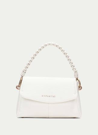 Hispanitas White Shoulder Bag|BV264536B