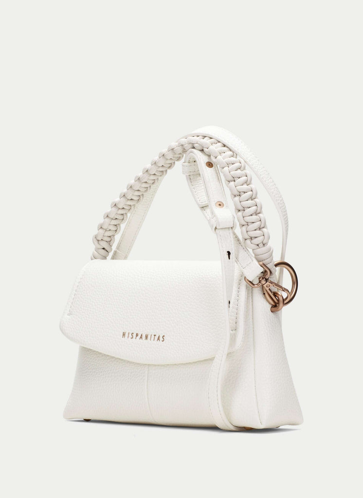 Hispanitas White Shoulder Bag|BV264536B