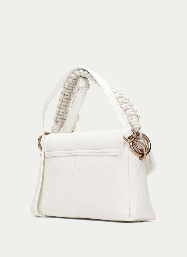 Hispanitas White Shoulder Bag|BV264536B