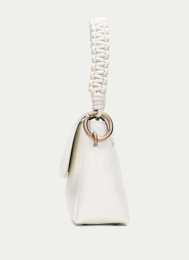 Hispanitas White Shoulder Bag|BV264536B