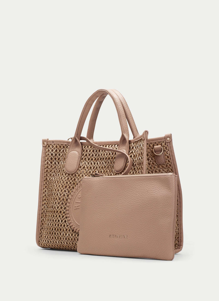 Hispanitas Desert Brown Shopper Bag|BV264717D
