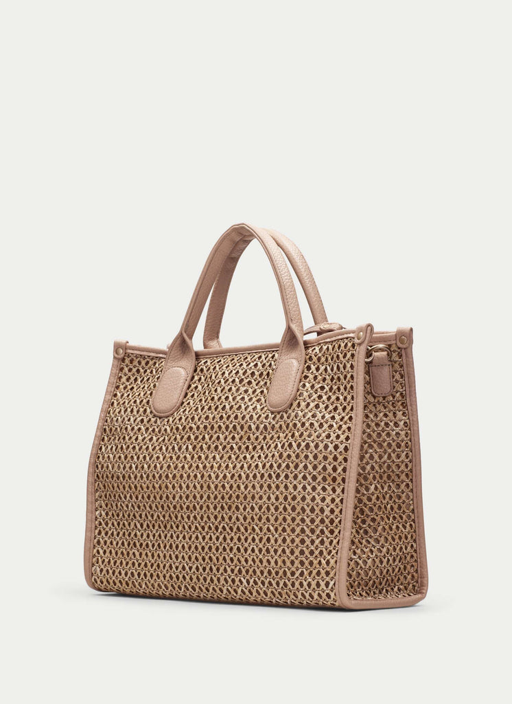 Hispanitas Desert Brown Shopper Bag|BV264717D