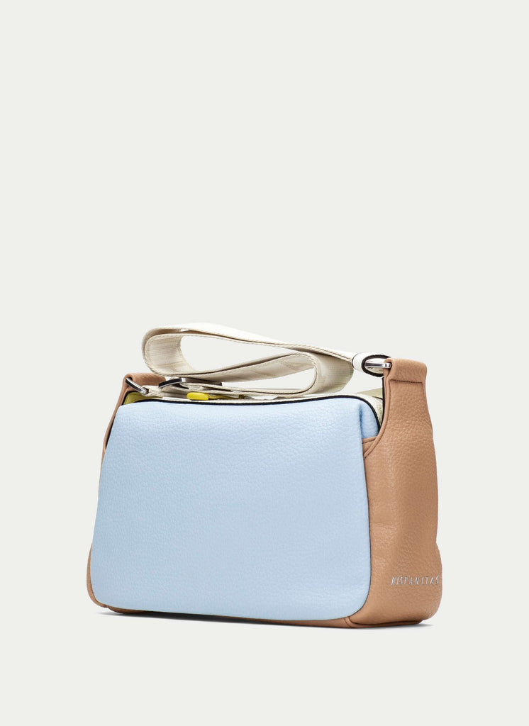 Hispanitas Blue and Tan Crossbody Bag|BV264725BL